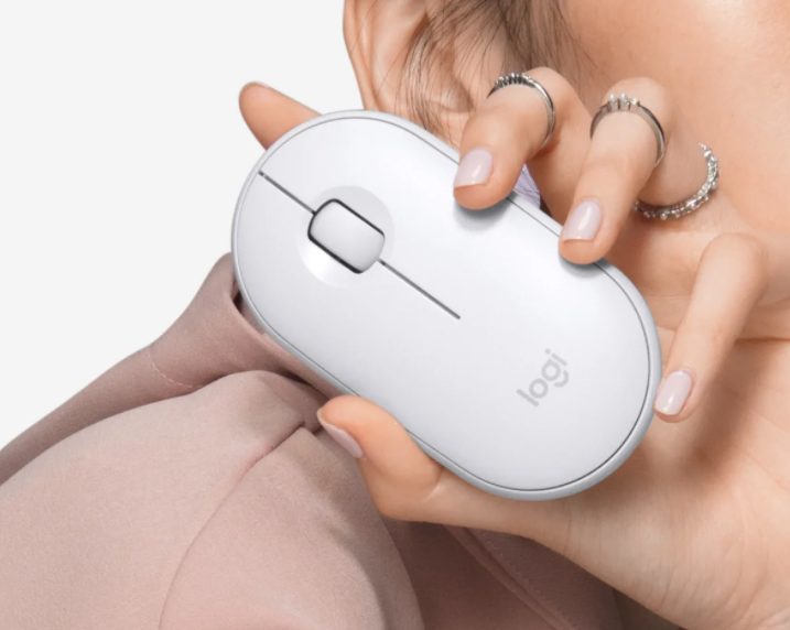 Klawiatura + mysz Logitech MK470 Slim Wireless White